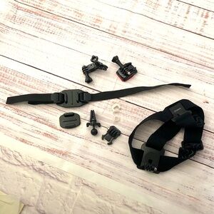 8 piece GO PRO Hero Strap and Accessories OS